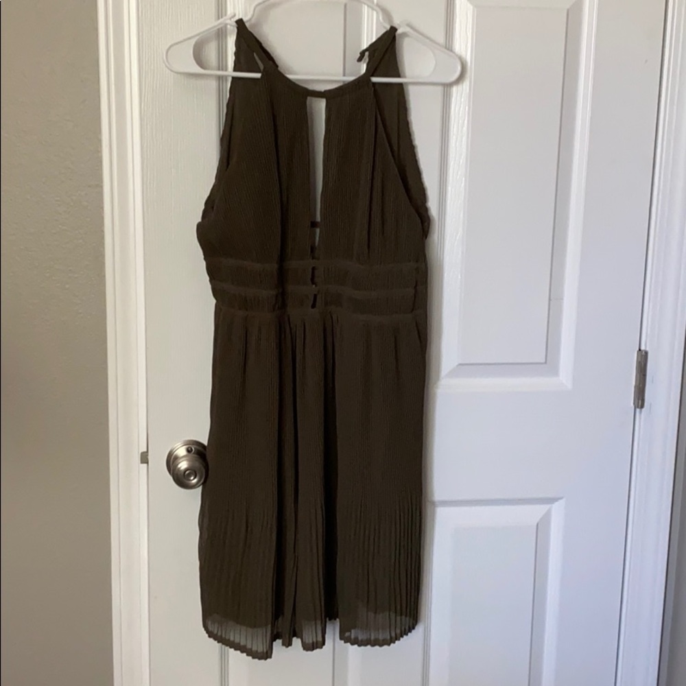 High neck dress